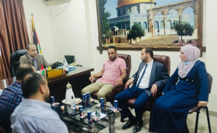 نيابة غزة الجزئية الثانية تعقد لقاءاً تعاونياً مع مكافحة المخدرات في محافظة غزة