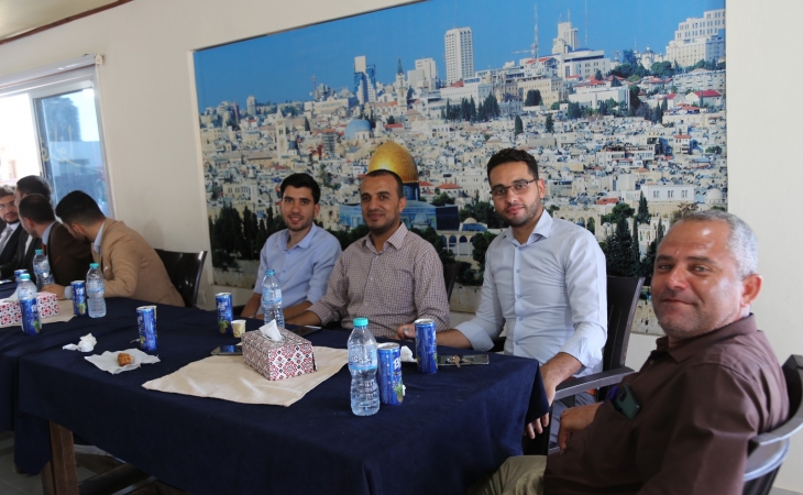 لقاء معايدة النائب العام مع أسرة النيابة العامة