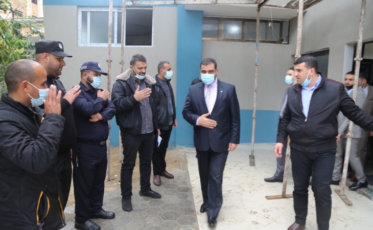 خلال زيارته لشرطة معسكر جباليا...النائب العام: نهدف من الزيارات التفقدية للمراكز الشرطية تعزيز تضافر الجهود في بسط الأمن وتحقيق العدالة وإرساء سيادة القانون