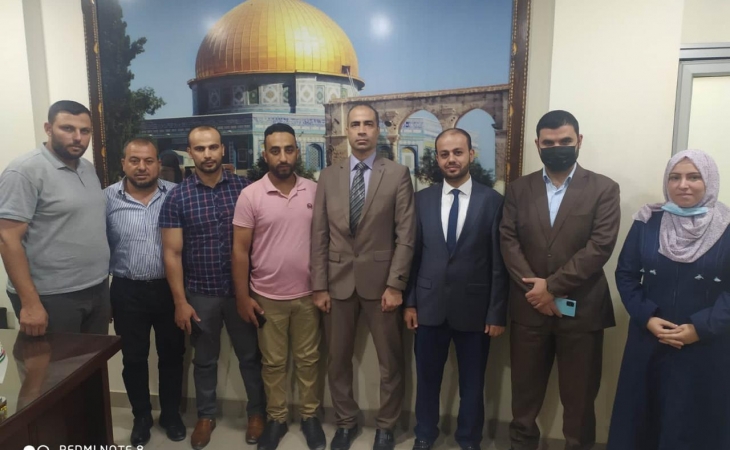 نيابة غزة الجزئية الثانية تعقد لقاءاً تعاونياً مع مكافحة المخدرات في محافظة غزة