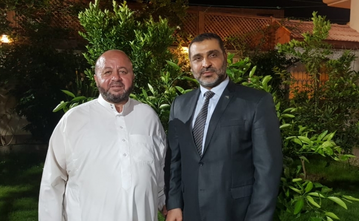 خلال زيارته التكريمية لقائد عام الشرطة الفلسطينية السابق النائب العام: الشرطة الفلسطينية درع الوطن، وذراع النيابة العامة في انفاذ القانون