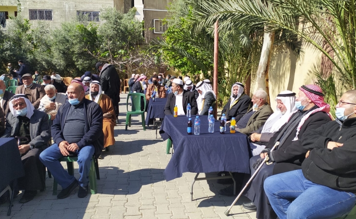  خلال لقاء جمع ممثل النيابة العامة و قيادة شرطة الزيتون  ووجهاء واعيان الحي  وكيل نيابة الزيتون  /نساند جهود رجال الإصلاح في الحفاظ على الاستقرار المجتمعي والسلم الأهلي
