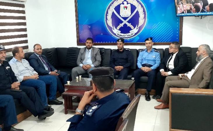 رئيس نيابة رفح الكلية  ومدير شرطة المحافظة يؤكدان على تعزيز التعاون الاجرائي لتحقيق  العدالة الناجزة