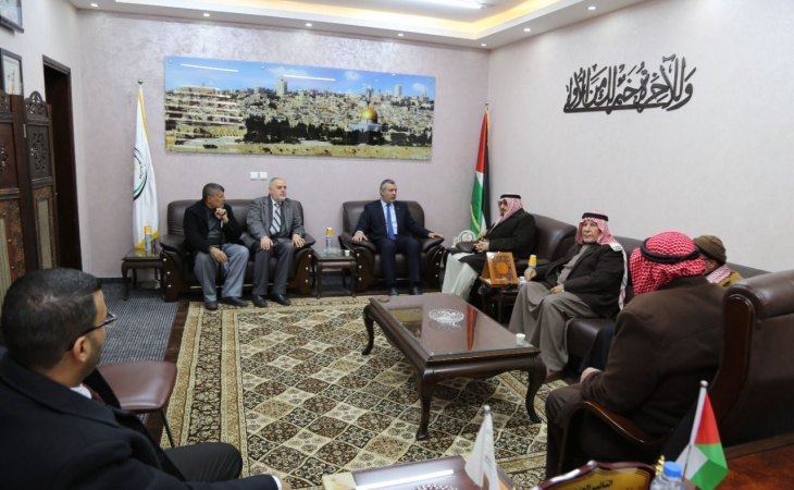 النائب العام يشيد بدور رجال الإصلاح والوجهاء والمخاتير في إصلاح ذات البين والمحافظة على السلم الأهلي