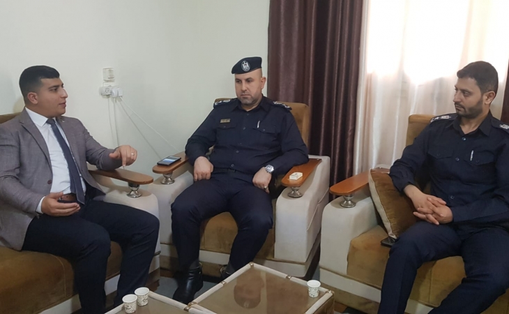 دائرة الشيكات بنيابة غزة الجزئية الثالثة تباشر زياراتها لمراكز شرطة محافظة غزة