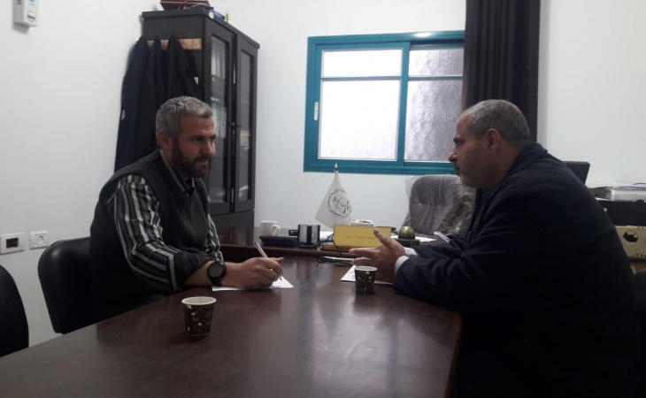 نيابة الوسطى الكلية ومحكمة صلح دير البلح تعقدان لقاءً مشتركاً