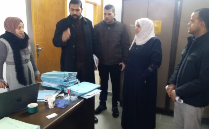 نيابة تنفيذ الأحكام تُجري جولة ميدانية على رؤساء أقلام النيابات الكلية والجزئية بمحافظات قطاع غزة