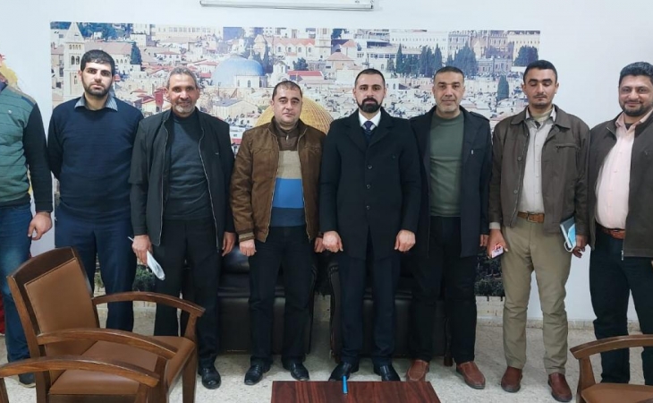 نيابة الشمال الجزئية تستقبل وفد وزارة العمل