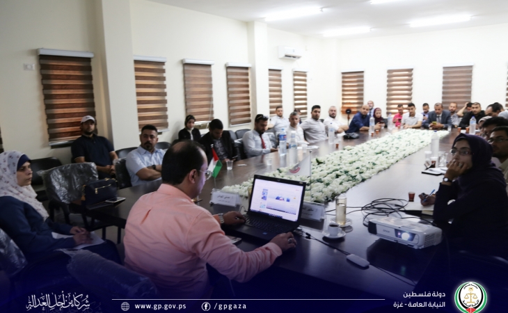 النيابة العامة بالتعاون مع نقابة المحامين الفلسطينيين تعقدان ورشة عمل للمحامين