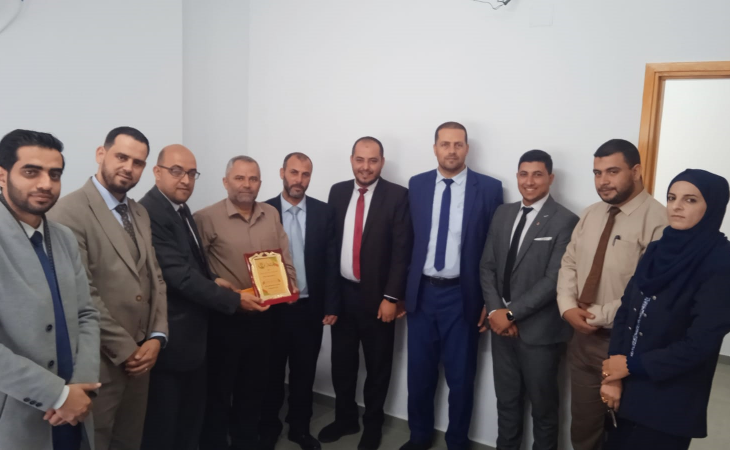 لتهنئتهم بالمنصب الجديد.. نيابة خانيونس الكلية تستقبل وفداً من الكتلة الإسلامية في نقابة المحامين بخانيونس