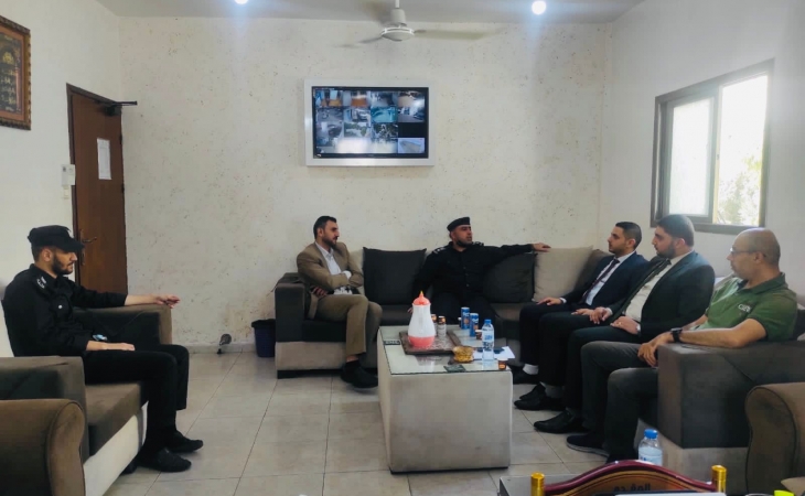 توطيداً للعلاقة بين شركاء العدالة...نيابة غزة الجزئية الأولي تعقد زيارة لقيادة مركز شرطة الزيتون