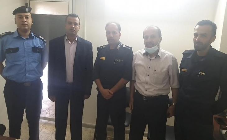 وكيل نيابة المرور بغزة ومفتش تحقيقات الحوادث يؤكدان على  تجويد وحسن ادارة الملف الجزائي والتشدد مع  المستببن بالحوادث المرورية الخطرة