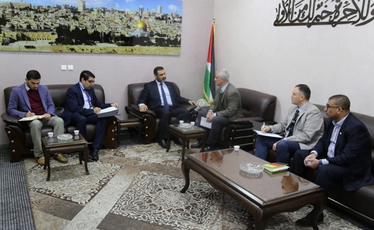 النائب العام يستقبل رئيس اللجنة الدولية للصليب الأحمر