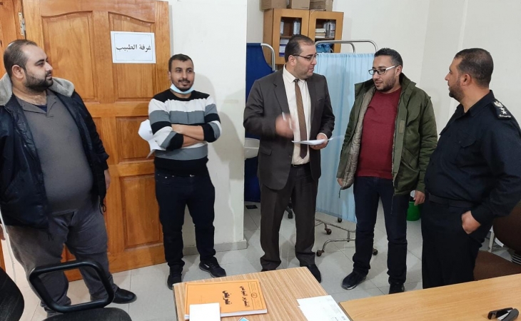نيابة المؤسسات تجري زيارة لمركز إصلاح وتأهيل طيبة