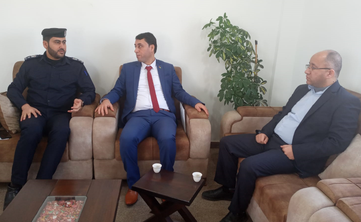 التفتيش القضائي يُجري جولات تفتيشية على المراكز الشرطيّة في محافظة شمال غزة
