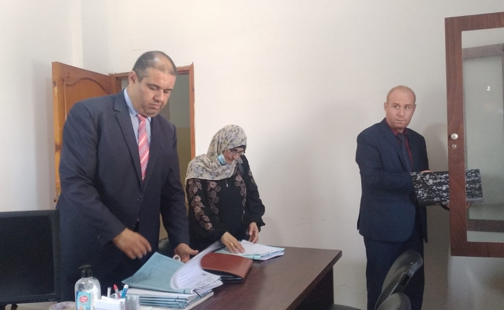 لجنة مسابقة النيابة المتميزة تقيم الأداء بنيابة الوسطى والاستئناف والشمال