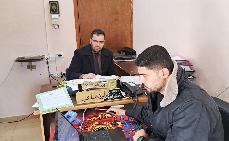 نيابة الشمال الكلية تُجري جولة على مركز التأهيل والإصلاح (سجن أبو عبيدة)