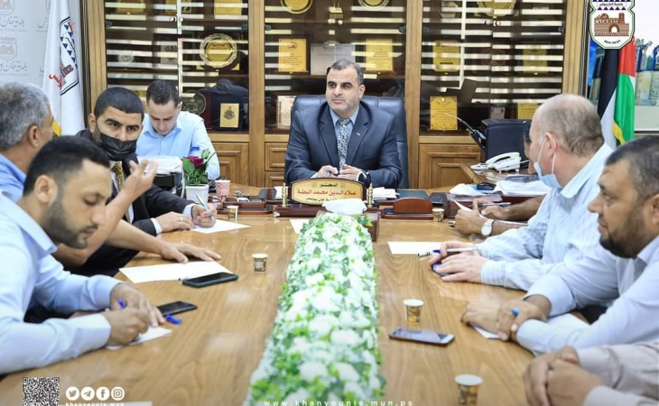لجنة الأمن والسلامة تؤكد على متابعة وإغلاق نقاط بيع الغاز العشوائية بمدينة خانيونس
