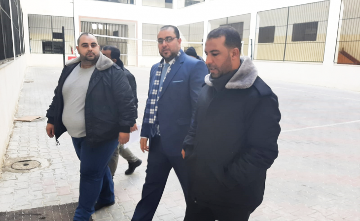 نيابة المؤسسات تُجري جولة تفقدية على مركز إصلاح وتأهيل طيبة المركزي بمحافظة غزة