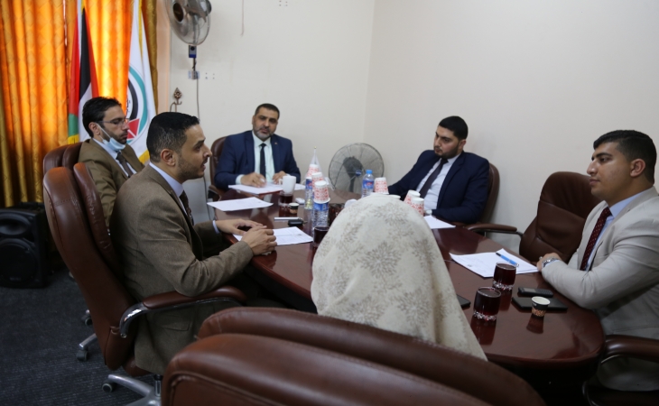 خلال اجتماعه بأعضاء نيابة غزة الجزئية الأولى...النائب العام: سلامة وجودة التحقيقات في الملف الجنائي يحقق العدالة الناجزة