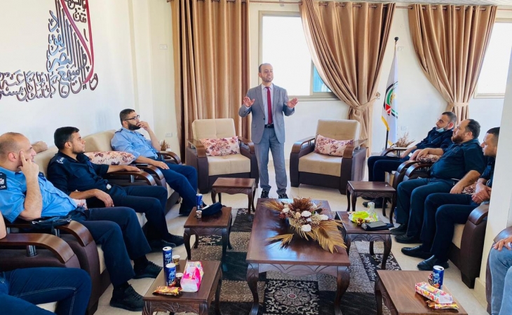 ضمن خطة تطوير الأداء الفني للمحققين نيابة غزة الجزئية الثانية تعقد لقاءً تدريبياً حول فن وأصول التحقيق وتدوين الإفادات في كافة جرائم الأموال