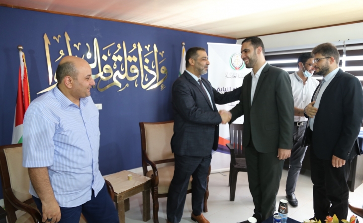 لقاء معايدة النائب العام مع أسرة النيابة العامة