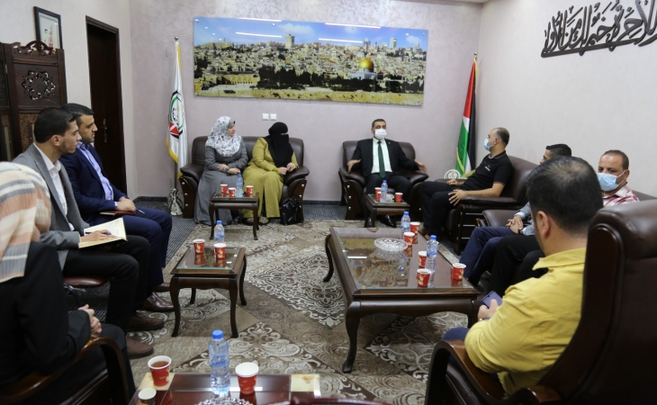 النائب العام يستقبل وفداً من كتلة الصحفي الفلسطيني، ويؤكد على أهمية الإعلام، ودوره الوطني في تأسيس مجتمع متماسك