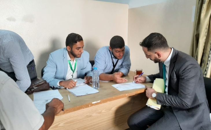 لتعزيز الثقة بمنظومة العدالة وتحسين وتطوير خدمة المتعاملين..تنفيذ برنامج قياس رضا متلقي الخدمة في مراكز الاستقبال والمتابعة بدوائر النيابة العامة