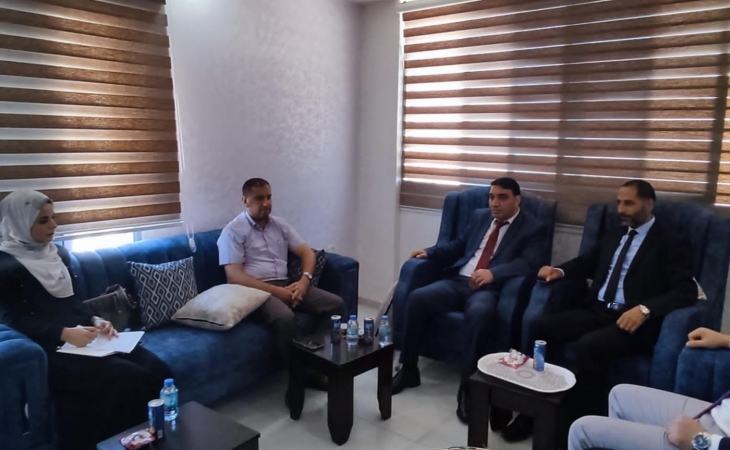 نيابة دعاوى الحكومة تعقد اجتماعاً مع الدائرة القانونية في سلطة الأراضي