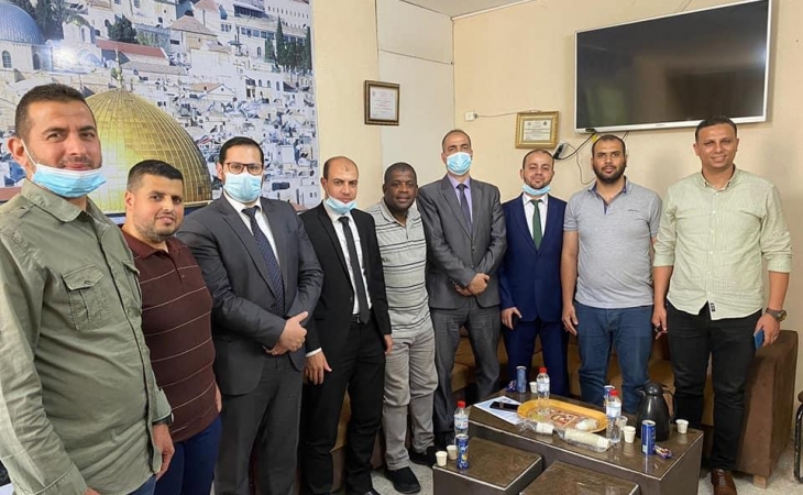 مدير  نيابة غزة  الثانية يشيد بأداء المباحث العامة في سرعة الوصول إلى الجناة و تقديمهم للعدالة