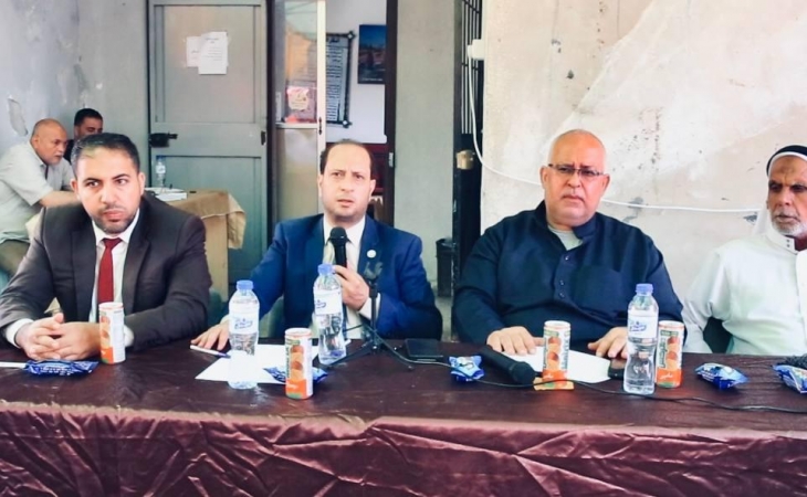 نيابة الوسطى الجزئية تعقد لقاءً مفتوحاً مع الإدارة العامة للإصلاح وشئون العشائر في المحافظة الوسطى