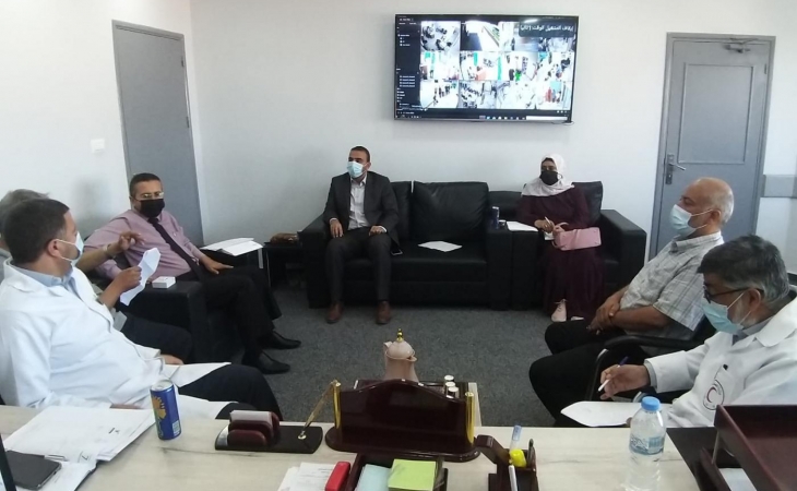 نيابة خانيونس الجزئية وإدارة مستشفى ناصر الطبي يؤكدان على تعزيز الخدمات للمواطنين تسير معاملاتهم