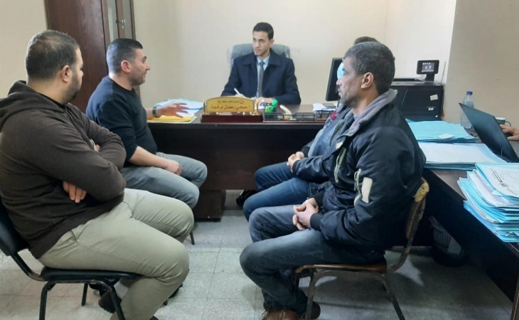 نيابة الوسطى الجزئية تستقبل وفداً من قسم حماية المستهلك في المحافظة الوسطى