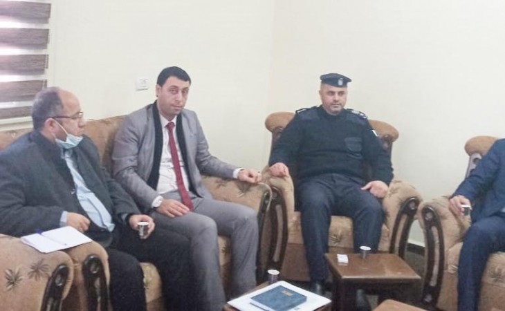التفتيش القضائي يُباشِر جولاته التفتيشية على مراكز شرطة المحافظة الوسطى