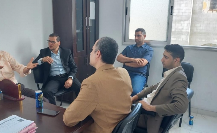 نيابة الجنايات الكبرى تعقد اجتماعاً مع نيابة الشمال الكلية