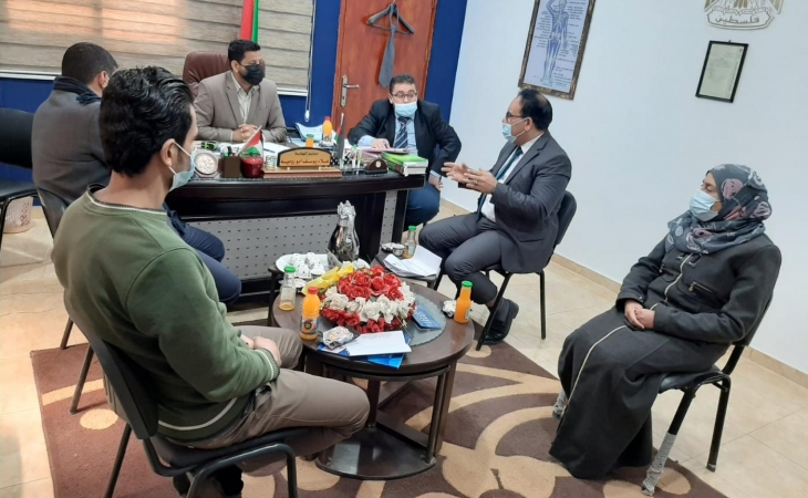 نيابة تنفيذ الأحكام ونيابة رفح الجزئية يؤكدان على سرعة انجاز  أرشفة الملفات الجزائية إلكترونياً
