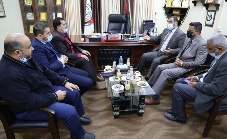النائب العام ورئيس بلدية رفح يؤكدان على تعزيز التعاون المشترك لتحقيق المصلحة العامة وخدمة الجمهور