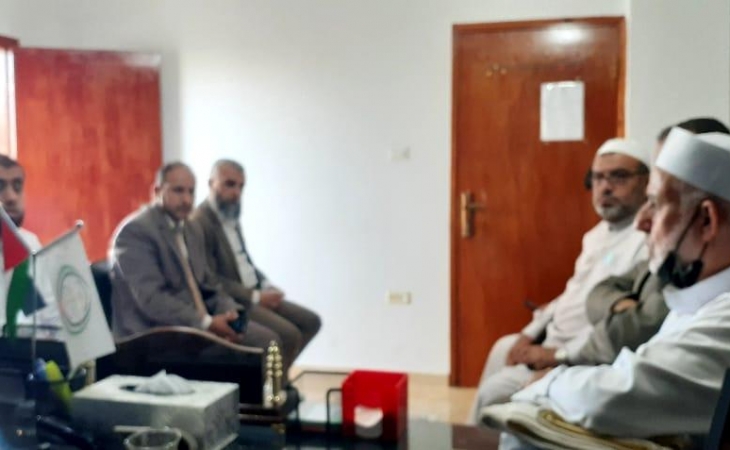 رئيس نيابة رفح الكلية  يؤكد على اهمية التعاون مع الوجهاء  في تعزيز العدالة الجنائية