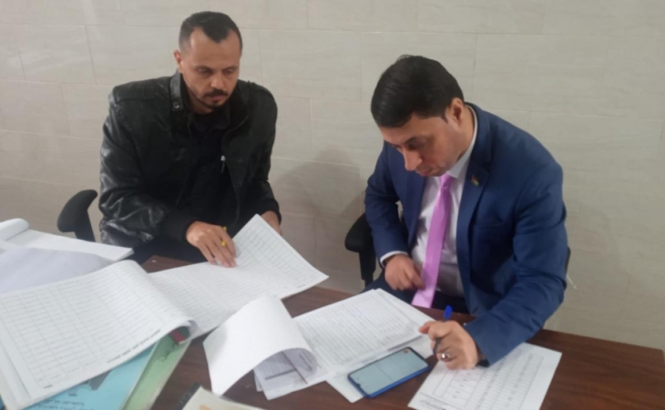 التفتيش القضائي يُجري جولات تفتيشية على المراكز الشرطيّة في محافظة شمال غزة