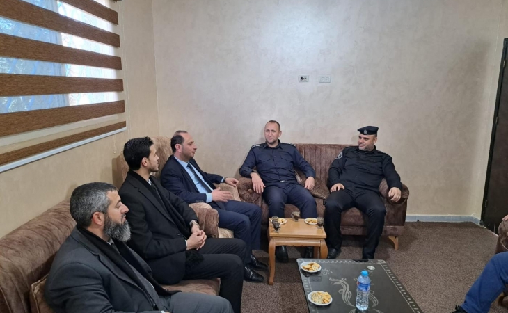 نيابة الوسطى الجزئية تُجري زيارة تفقدية لمركز شرطة النصيرات