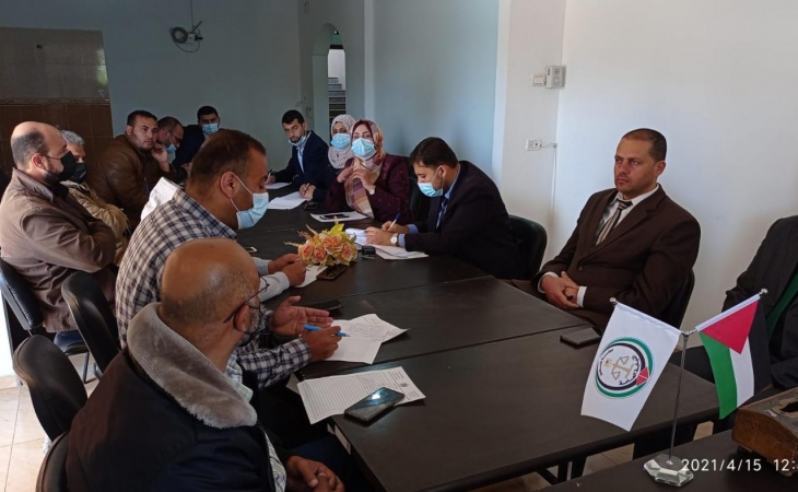 رئيس نيابة خانيونس يشيد بأداء إدارة مكافحة المخدرات والقبض على كبار المروجين وتجفيف المنابع