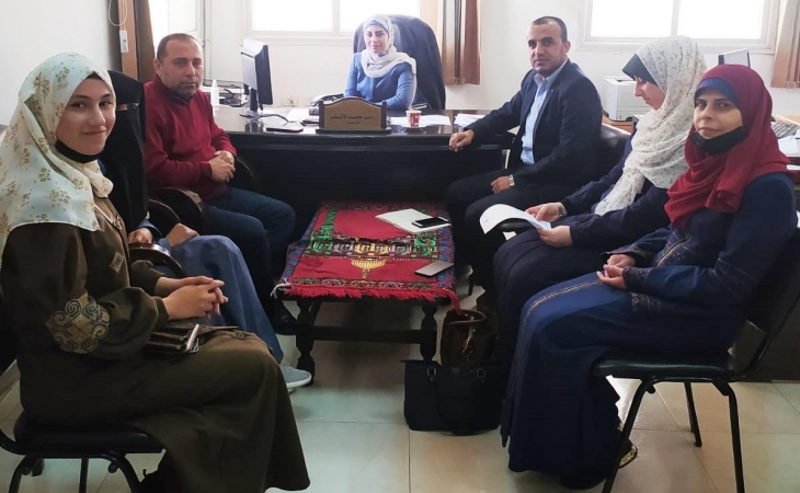 دائرَتَيْ شؤون الموظفين والحاسوب بالنيابة العامة تعقدان اجتماعاً مشتركاً مع وزارة الاتصالات وتكنولوجيا المعلومات