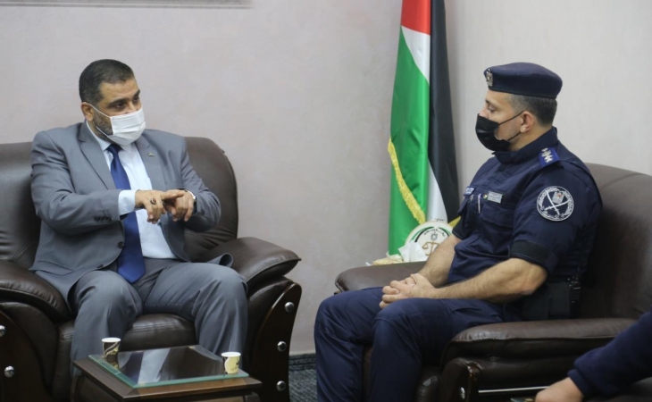 النائب العام يستقبل مدير عام وضباط الادارة العامة لشرطة المرور