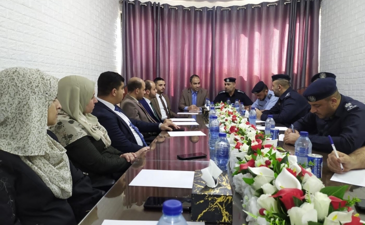 نيابتي غزة الجزئية الأولي والثانية تجريان زيارة تعاونية لقيادة شرطة محافظة غزة