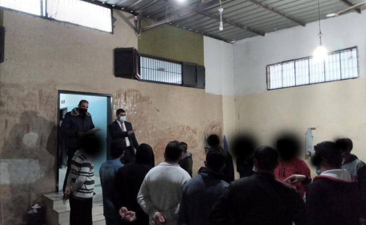 نيابة خانيونس تختتم جولة تفقدية على مراكز شرطة خانيونس وتؤكد على الإلتزام بمعايير حقوق الانسان