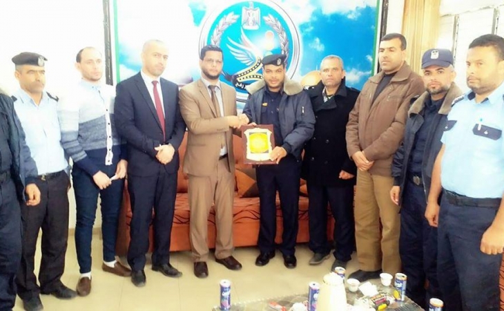 مدير نيابة رفح يؤكد على دور شرطة المرور في حماية أمن المجتمع
