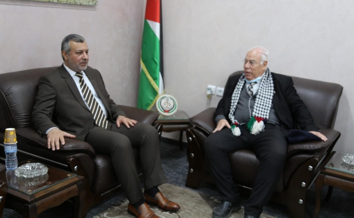 النائب العام يستقبل وفد من جمعية مخاتير فلسطين ويؤكد على الشراكة لترسيخ العدالة بين أفراد المجتمع
