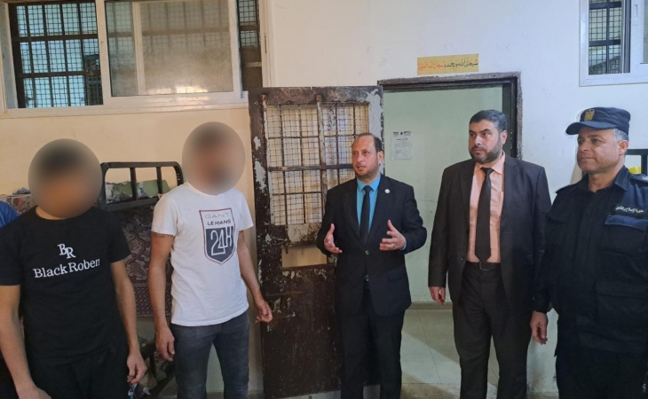 نيابة الوسطى الجزئية تنظم زيارة لمركز إصلاح وتأهيل المحافظة الوسطى