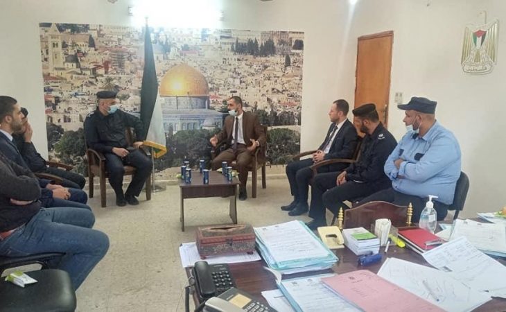 مدير نيابة شمال غزة  يشيد بدور شرطة معسكر جباليا في حفظ الأمن وحماية  والجبهة الداخلية اثناء العدوان الاسرائيلي على  قطاع غزة