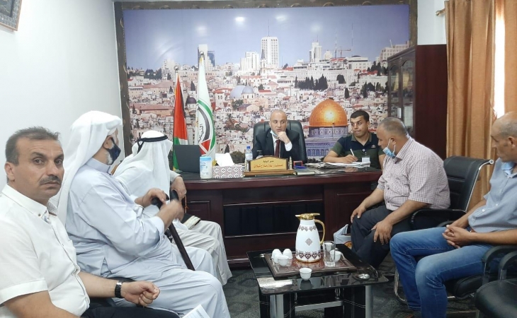 مدير نيابة الوسطي يستقبل اللجنة الشعبية للإصلاح ويؤكد علي تبني سياسة تعزيز الاستقرار المجتمعي والسلم الأهلي